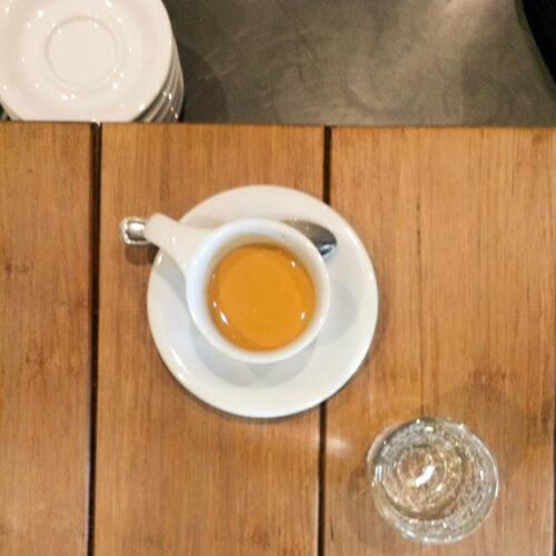 Warmer and increased contrast.